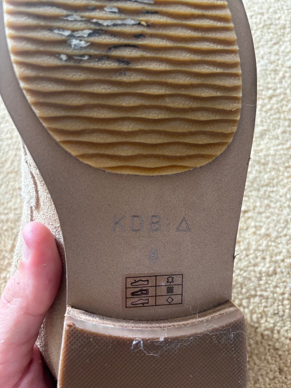 Kelsi Dagger Brooklyn Lens Tan Suede Penny Loafers